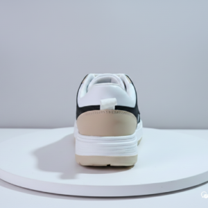 Sole view of men’s casual sneakers with durable grip