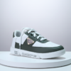 men white olive green casual sneakers for daily wear
